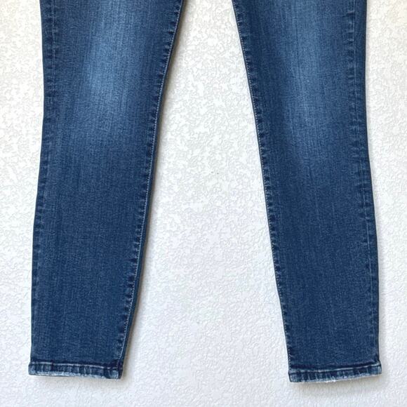 Good American Good Legs Skinny Cropped Jeans in Blue260 Womens Size 14/32 - Picture 8 of 11